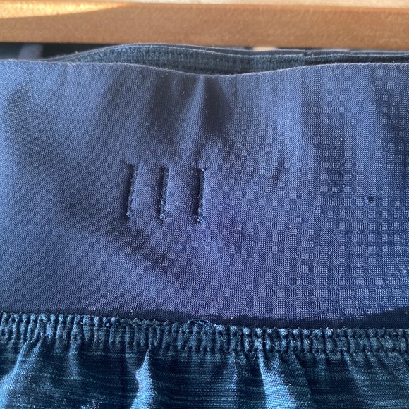 Lululemon T.H.E. Short 9" size s men’s 
Heathered  Iron Blue True Navy shorts - Picture 9 of 15